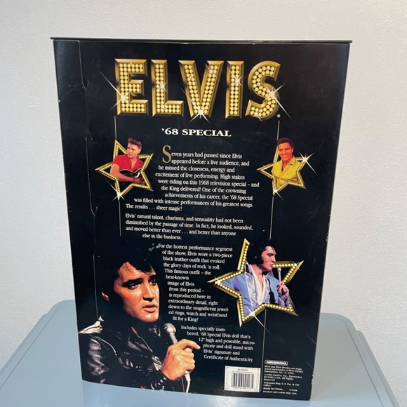 ELVIS 68 SPECIAL Vintage 1993 Commemorative Collection by Hasbro - Picture 5 of 8